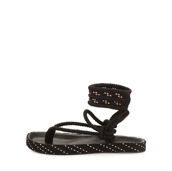 NWT ISABEL MARANT Flat Rope Sandals - Picture 3 of 8